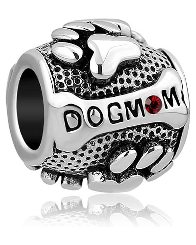 Dog Mom Charm Paws Animal Bead Fits European Bracelets Jan. $6.71 Bracelets